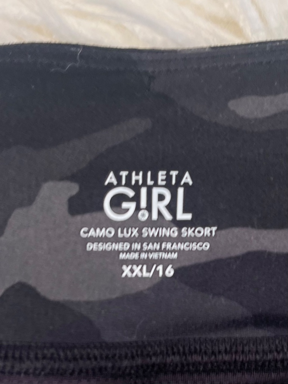 Athlete Girl "Camo Lux Swing Skort” NWOT - Picture 11 of 13